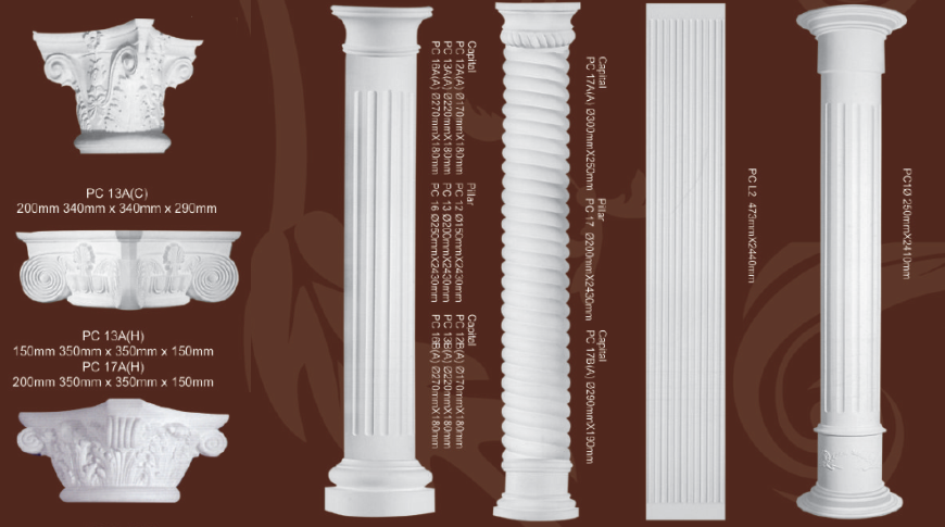 Capitals, Pillers & Bases
